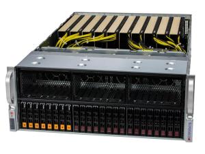 GPU SuperServer SYS-421GE-TNRT - 5th/4th Gen Xeon - C741 - 32x DIMM up to 8TB - 13x Pci-e Gen 5.0 X16 FHFL - 8x 2.5