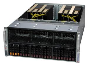 GPU SuperServer SYS-421GE-TNRT3 - 5th/4th Gen Xeon - C741 - 32x DIMM up to 8TB - 8x Pci-e Gen 5.0 X16 FHFL - 4x 2.5