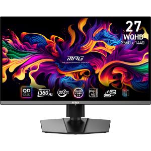 Gaming Monitor LCD Optix Mpg271qrx - 27in - 2560 X 1440 - IPS Flat - Black With 3 Years Warranty