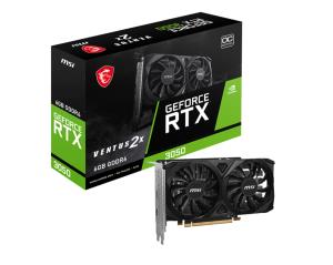 Graphics Card GeForce Rtx 3050 Ventus 2x E 6g Oc DisplayPort X 3 Hdmi X 1