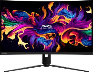 Gaming Monitor - Mag 321cup Qd-oled - 32in - 3840 X 2160 Uhd - Curved 1700r - Black