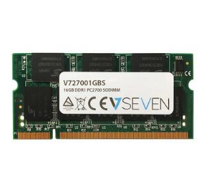 Memory 1GB Ddr1 333MHz Cl2.5 So DIMM Pc2700 (v727001gbs)