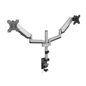 Dual Touch Adjust Monitor Mount Two Displays 17-32in