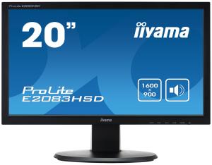 Desktop Monitor - ProLite E2083HSD-B1 - 19.5in - 1600x900 - Black