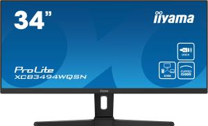Desktop USB-C Monitor - ProLite XCB3494WQSN-B5 - 34in Curved - 3440x1440 (UWQHD) - Black