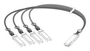 40g Aoc Qsfp+ To 4xsfp+ 10m