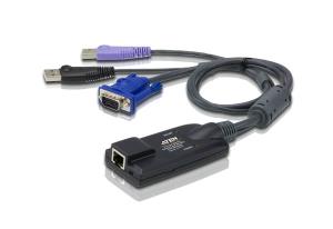 USB Virtual Media KVM Adapter Cable With Smart Card Reader