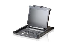 LCD Rack Console 19in (USB - Ps/2 - Vga) - German