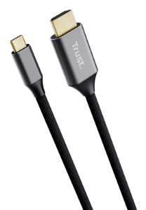 Cable Calyx - USB-c - Hdmi - 20m - Black