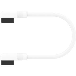 Corsair Icue Link Cable 2x 135mm With Slim 90 Connectors White