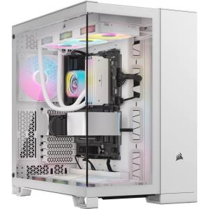 Mid-tower Dual Pc Case - 6500x - White