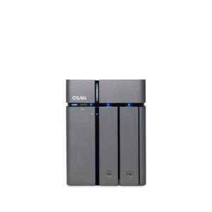 Xcube Nas Tower 2 Bay 4GB DDR3l + 2 Ent SATA 8tb