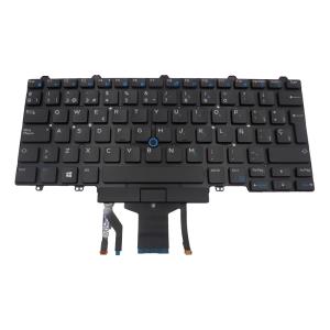 Notebook Keyboard - Single Point - Backlit 82 Keys - Spanish Castilian For Latitude 7300
