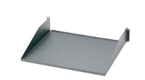 Rack Mount Shelf 1 RU Steel Black