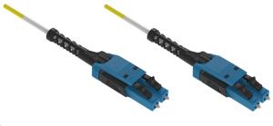 Fiber Optic Patch Cable - LSZH - LC/LC - Yellow - 3m