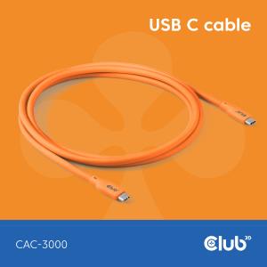 USB C Cable Orange