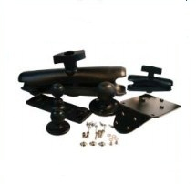 Combo Computer And Lxe Keyboard Mount Kit For Vx8/vx9 - Long Arm/ D-size Truck Ball With Round Base/ Lxe Keyboard Mount
