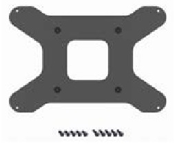 Vesa Mount Kit 75x75mm ( Includes M3 Screws)