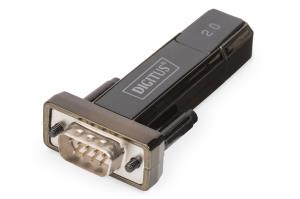 USB2.0 To Serial Adapter Black Design Db9