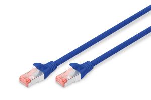 Patch cable - CAT6 - S/FTP - Snagless - Cu - 3m - blue