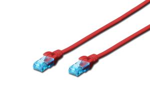 Patch cable - Cat 5e - U-UTP - Snagless - Cu - 2m - red