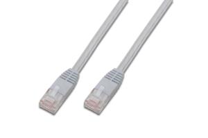 Flat Patch cable - Cat 5e - U-UTP - molded - Cu - 3m - white