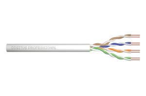 Ethernet cable - Cat 5e - U/UTP - AWG 24/1 - 100m - Grey
