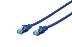 Patch cable - Cat 5e - SF/UTP - Snagless - Cu - 10m - blue