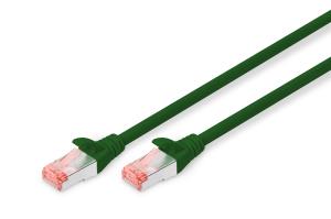 Patch cable Copper conductor - CAT6 - S/FTP - Snagless - 2m - green