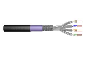 outdoor installation cable - Cat 7 - S/FTP - AWG 23/1 - 1000m - Black