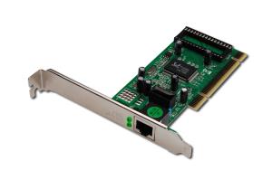 Gigabit PCI Card 10/100/1000 Mbit 32-bit Incl Low Profile Bracket