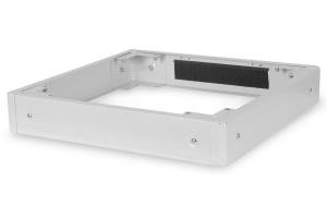 Plinth for Unique & Dynamic Basic network cabinets 600x600mm, color grey (RAL 7035)