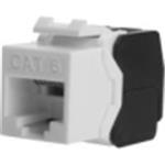 CAT6 Keystone Jack, unshielded RJ45 to LSA, tool free connection, incl. cable tie