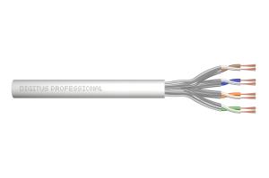 installation cable - CAT6a - U/FTP - AWG 27/7 - 100m - Grey
