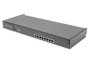 Modular Cat5 KVM switch 8-port for modularized KVM console