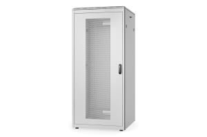 36U network cabinet - Unique 1787x800x800mm perforated front door grey