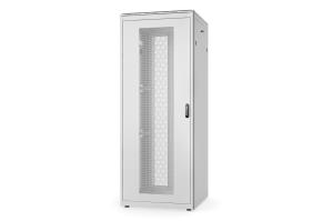 42U network cabinet - Unique 2053x800x800mm single perf. front double perf. rear grey