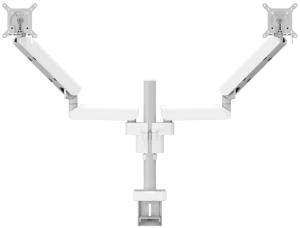 Momo 4237 Monitor Arm Motion Plus For 2 Monitors (white)