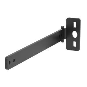 Rise A162 Extended Wall Bracket 13-19cm Black