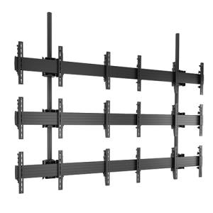 Fusion&trade Micro-adjustable Large Ceiling Mounted 3 X 3 Video Wall Solutions 40" - 55"