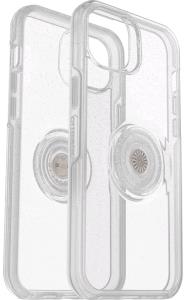 iPhone 14 Plus Case Otter + Pop Symmetry Clear Series Stardust Pop (Clear Glitter)