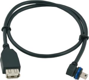 USB Cable - (mini USB Angeled - USB A Female) For M15-m25-q25-t25 - 5m