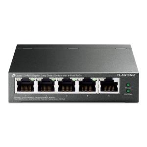 Smart Switch Tl-sg105pe 5-port Gigabit 10/100/1000mbps With 4-port Poe+