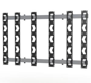 Wall Mount For Unilumin Upane (bt93uniUPS-w-5x5/bs)