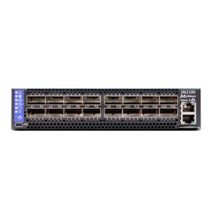 Spectrum Based 40gbe 1u Open Ethernet Switch With Onyx 16 Qsfp28 Ports 2 Power Supplies