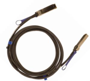 Passive Copper Cable -  Ethernet  - Qsfp56 - 3m - Black Pulltab