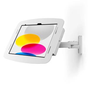 Bundle / Swing Wall Mount Arm + Space, Enclosure for iPad Air 10.9in - White