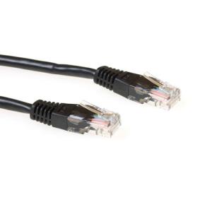 Cable Utp Cat5e Black 10m