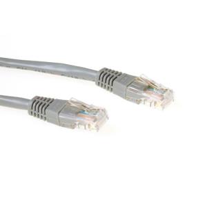 Patch cable - CAT6 - Utp - 1.5m -  Grey