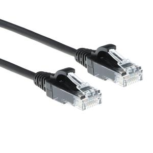 Slimline Patch Cable - CAT6 - U/UTP - 3m - Black